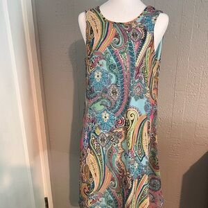 Tommy Hilfiger Paisley Sleeveless Dress - Multicolor size 4